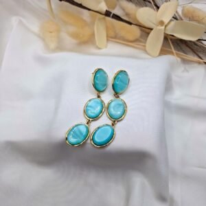 AQUA DROP EARRINGS