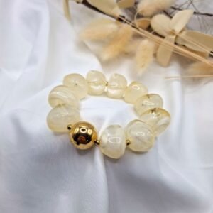 IVORY MARBLE BRACELET
