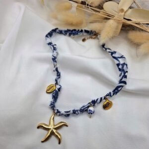 OCEAN CHARMED NECKLACE