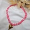 PINK HEARTS NECKLACE