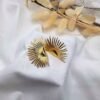 SOLAR GLOW GOLD EARRINGS
